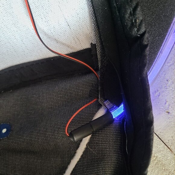 Bang Energy Drink Neon Light Up Hat Cap Multicolored Splatter SnapBack - Picture 4 of 12